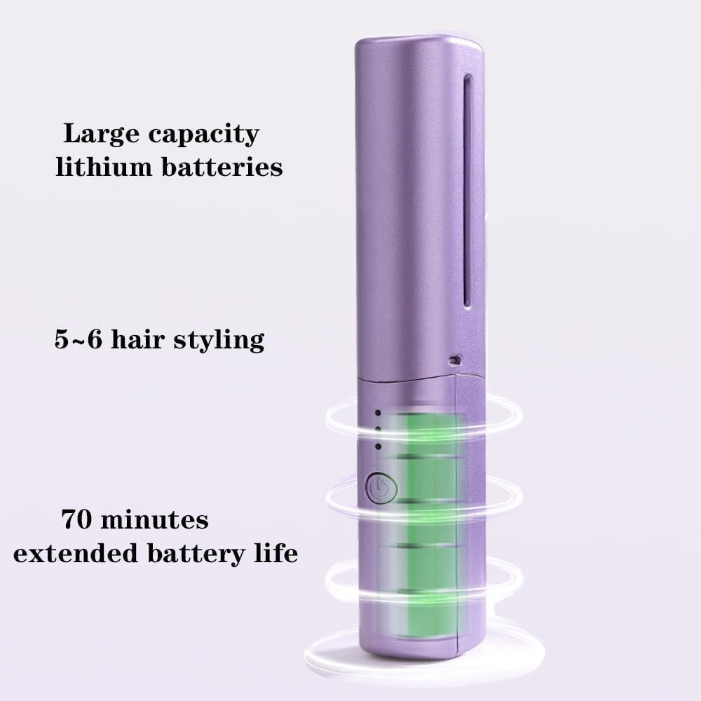 Rechargeable Hot Comb Hair Straightener