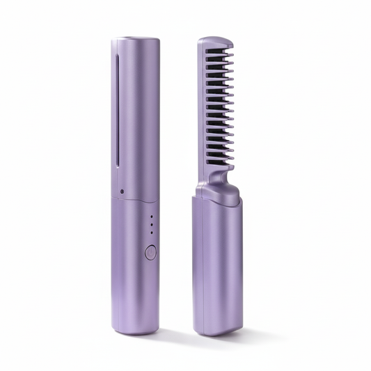 Rechargeable Hot Comb Hair Straightener